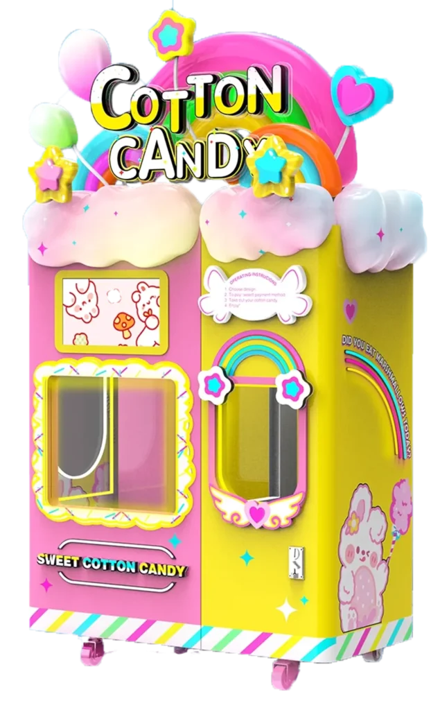 cotton candy vending machine model 608-3